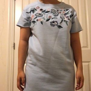Abercrombie Flower Embroidered Dress